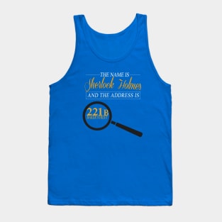 221B Baker Street Tank Top